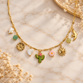 Collier Jardin Bohème 🌵🌸