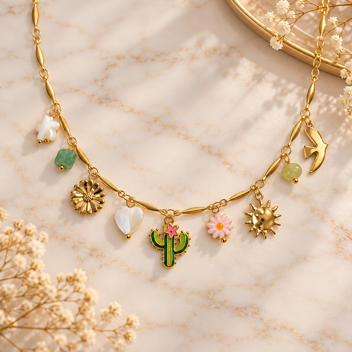 Collier Jardin Bohème 🌵🌸