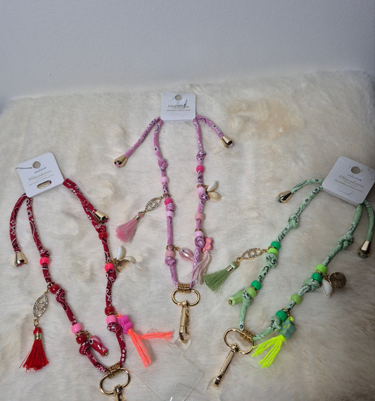 Porte-clés bohème “Sunshine” (décliné en plusieurs couleurs)