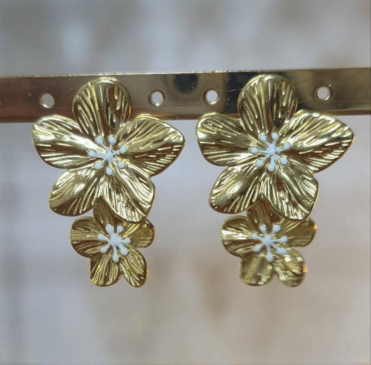 Boucles d'oreilles Fleuria