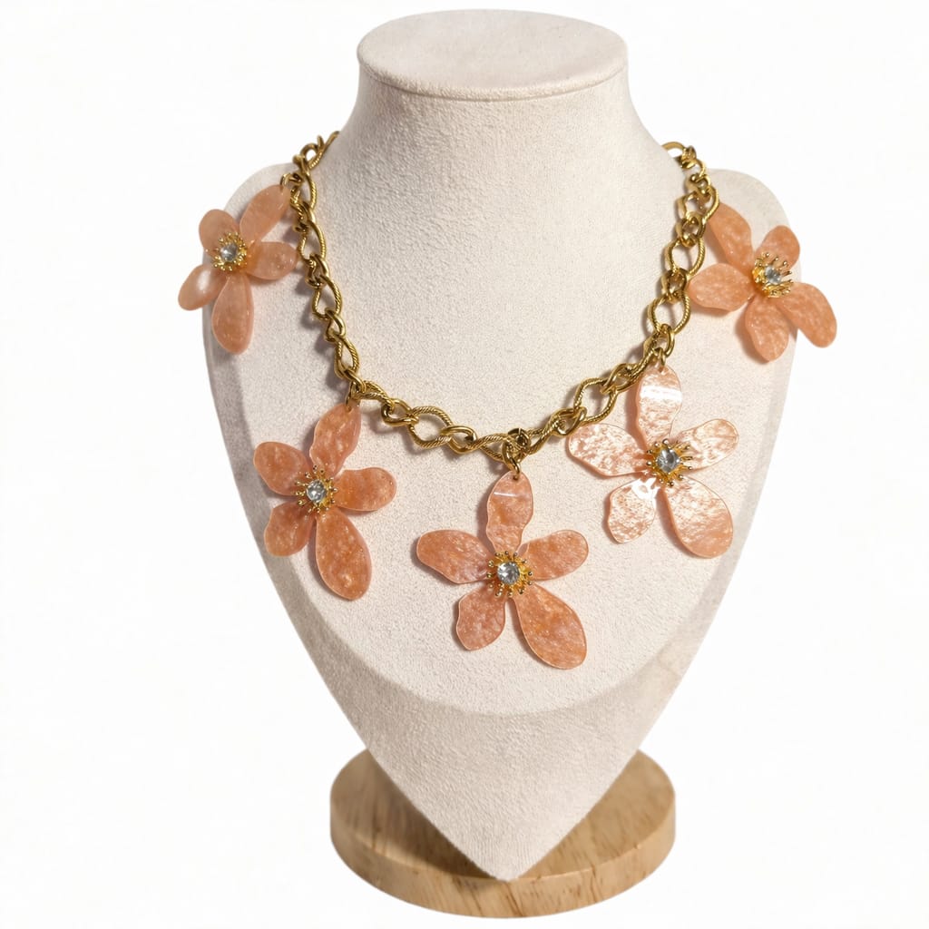 Collier Fleur de Corail